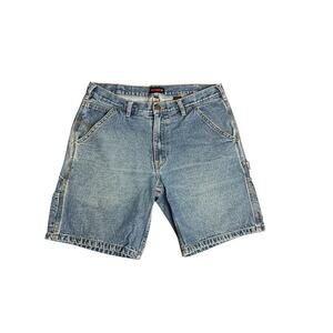 Wolverine Denim Cargo Carpenter Denim Shorts Men's Size 32 Grunge 90s Y2K Casual